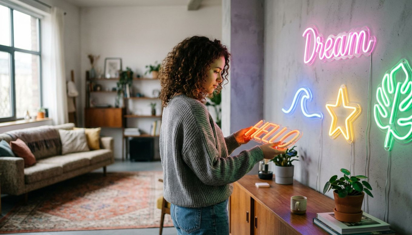 Comment choisir le bon néon LED pour éclairer votre espace avec style ?