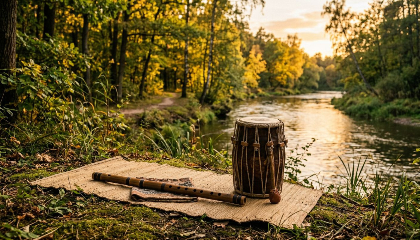 Comment les instruments traditionnels favorisent-ils la relaxation ?